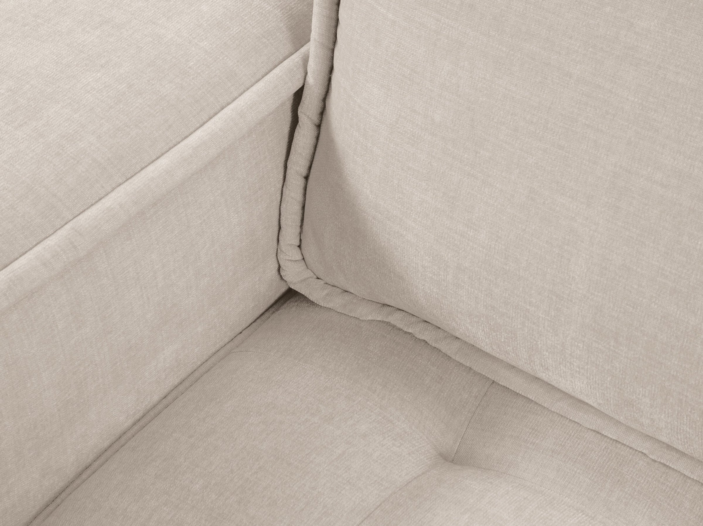 Mike sofas structured fabric beige