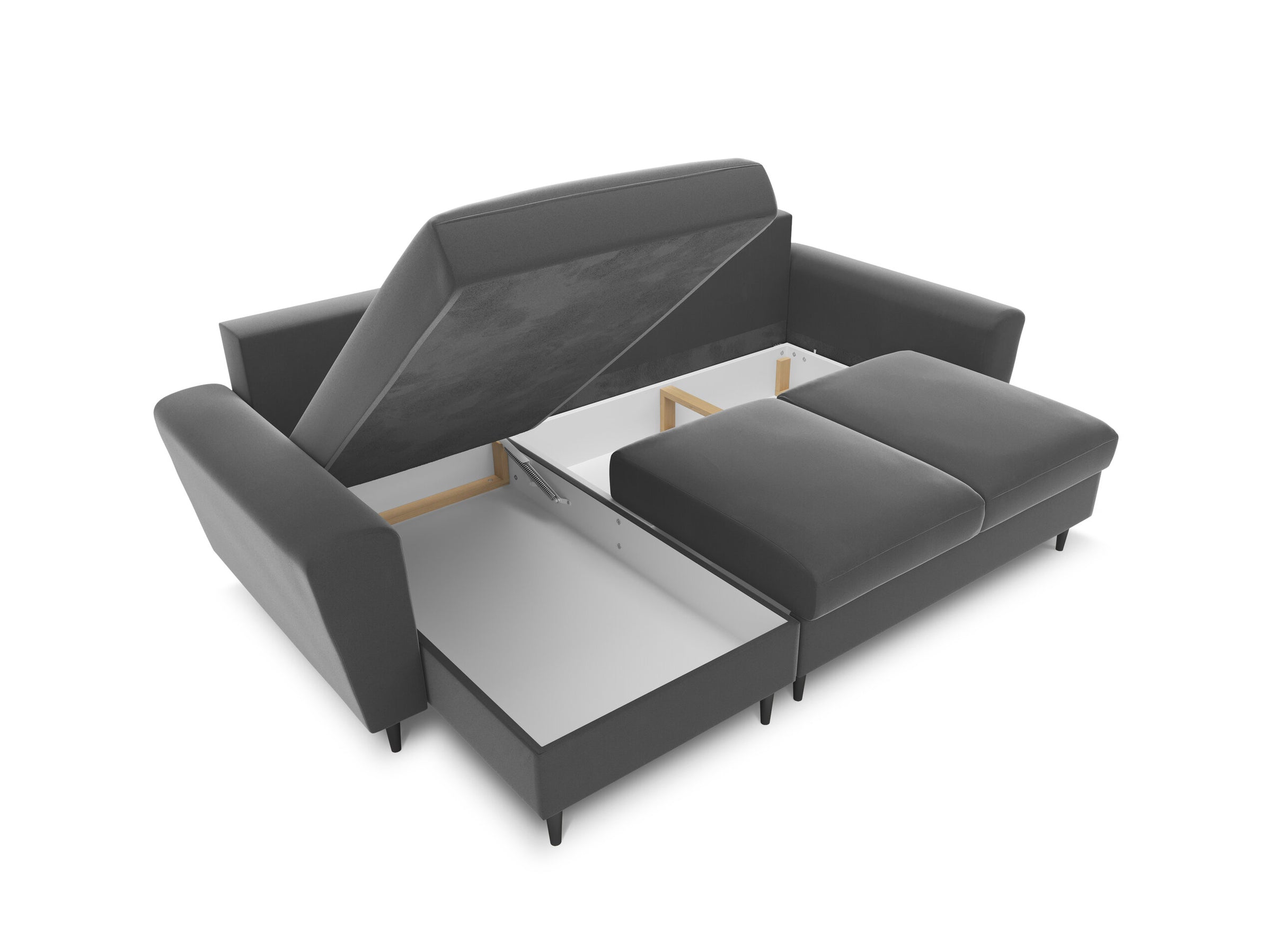 Moghan sofas velvet light grey