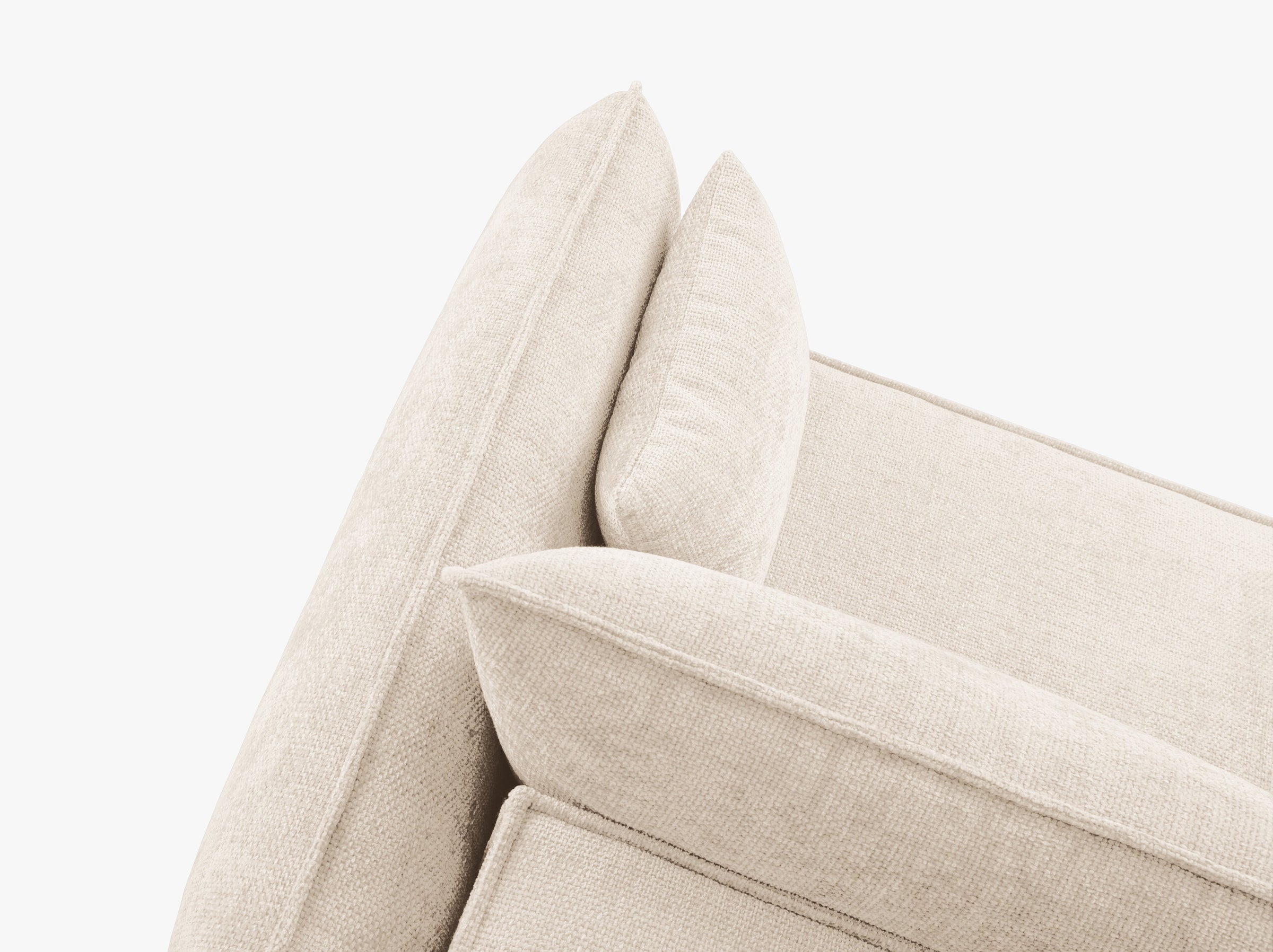 Kaelle sofas chenille leichtes beige