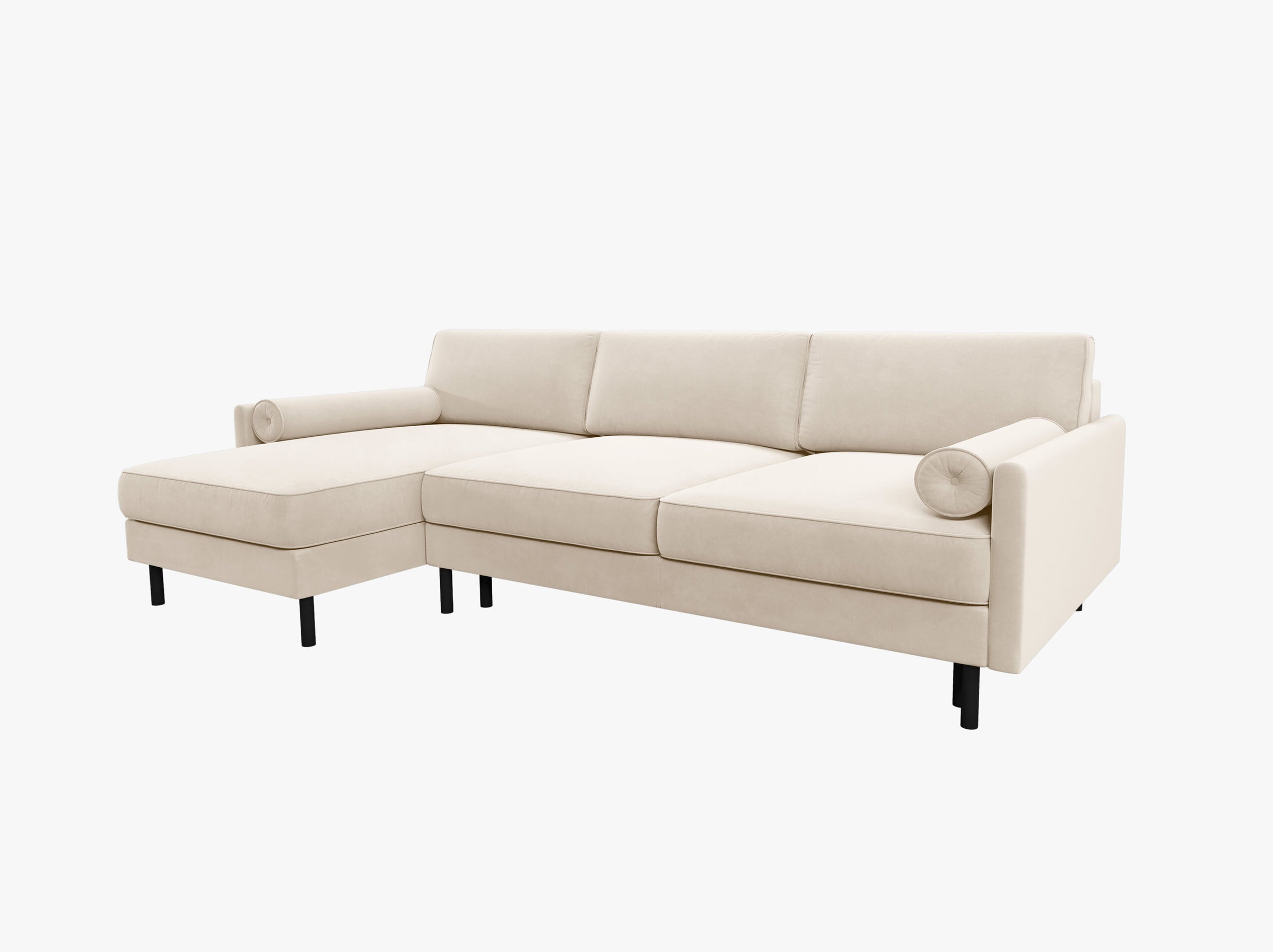 Scott sofas velvet light beige