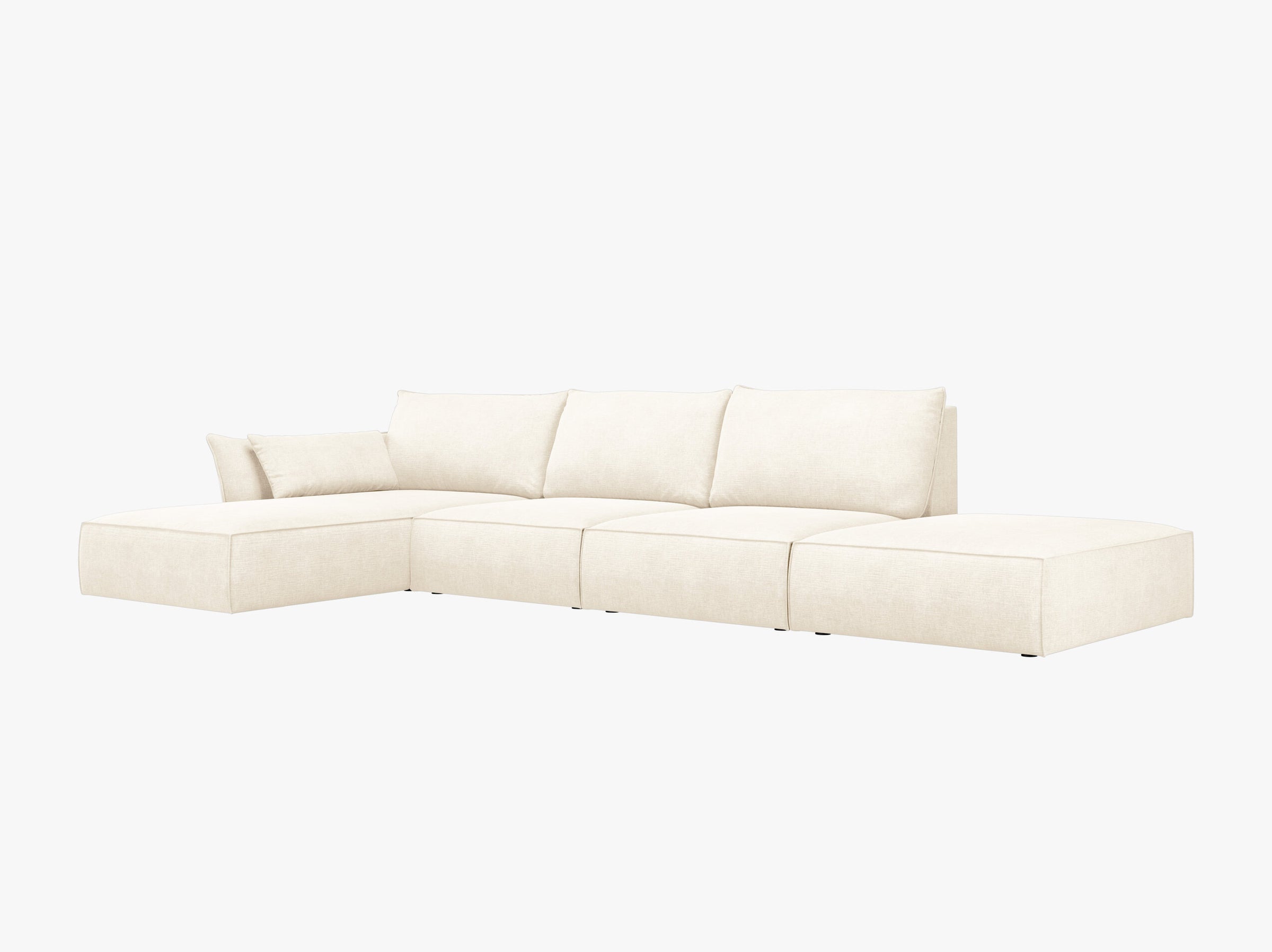 Kaelle sofas chenille leichtes beige