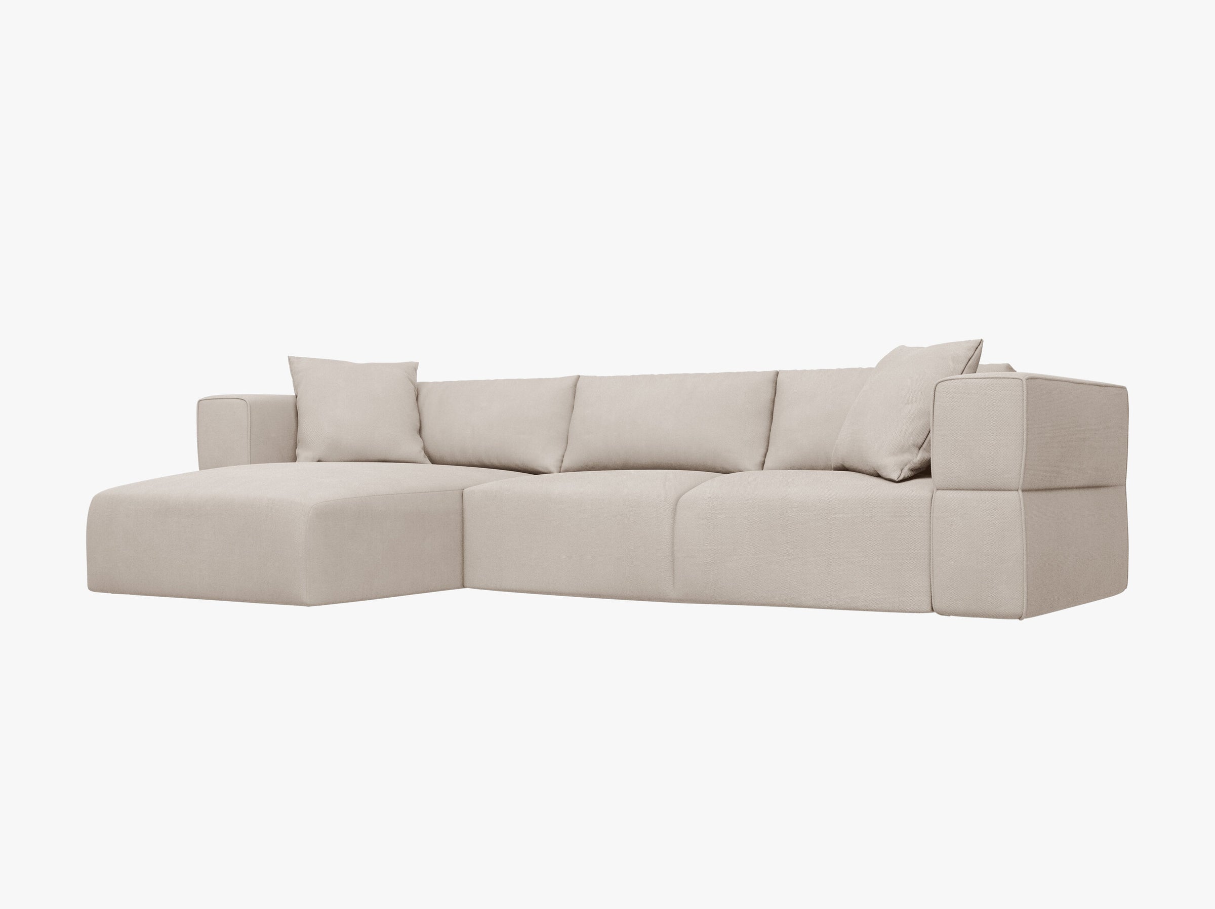 Tyra sofás tejido estructurado beige