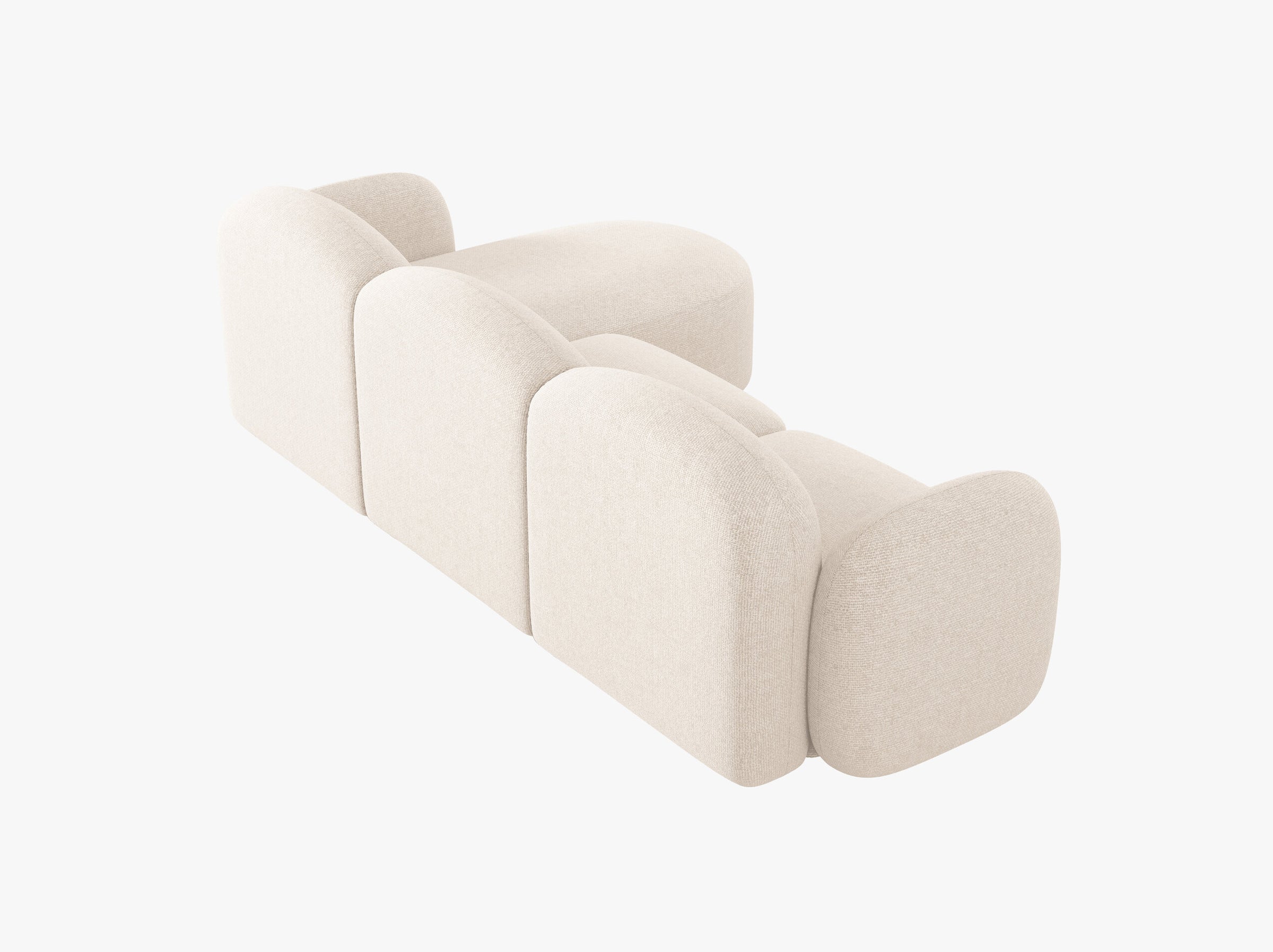 Blair sofas chenille light beige melange