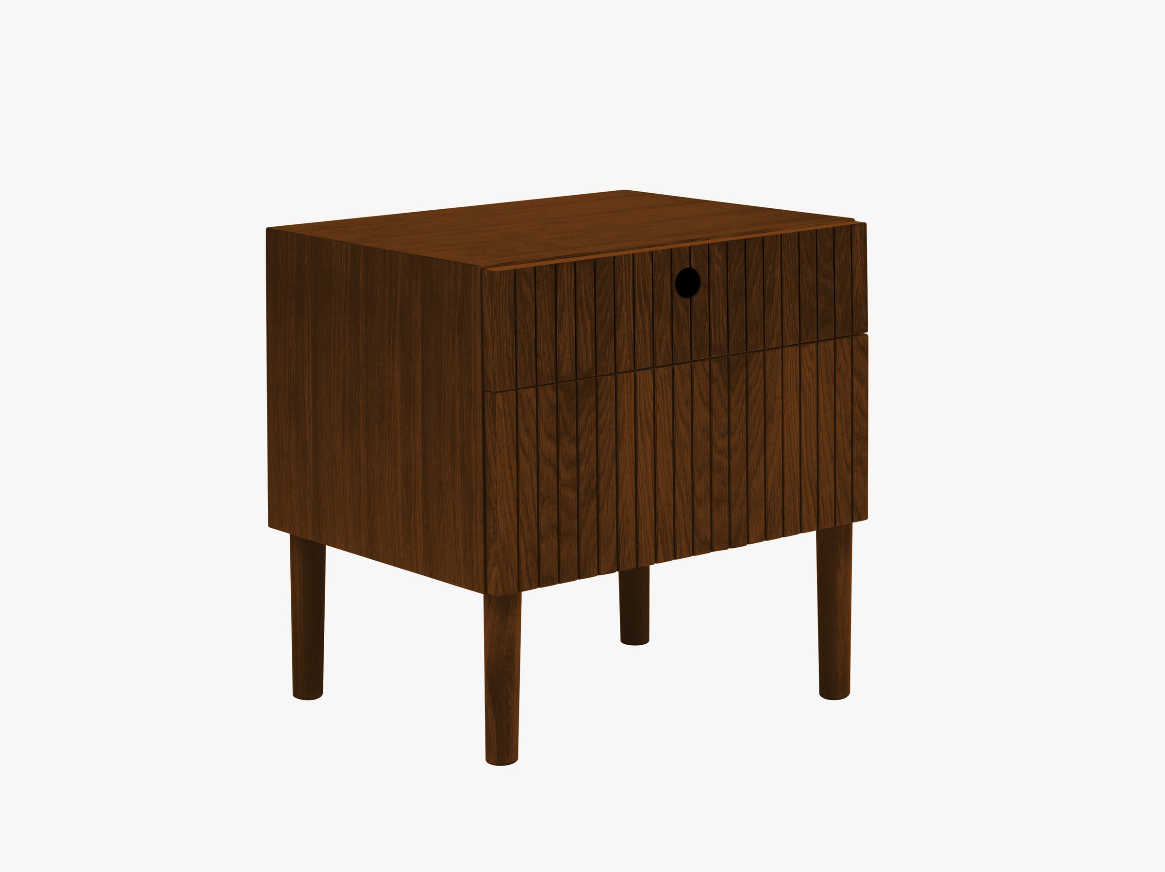 Noa muebles madera roble marrón oscuro