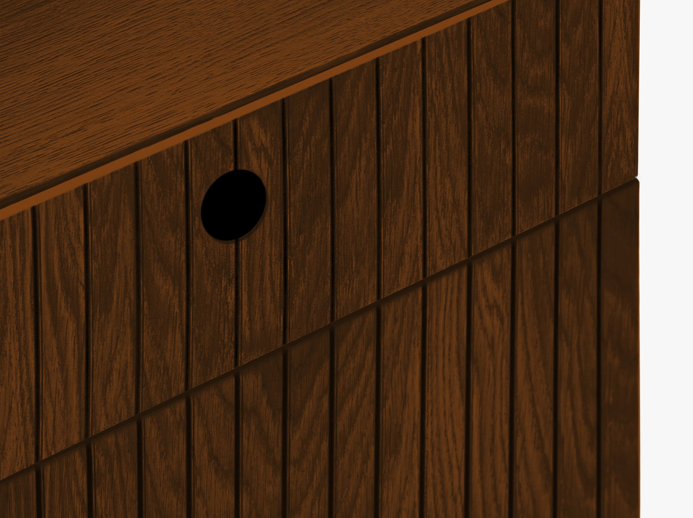 Noa muebles madera roble marrón oscuro