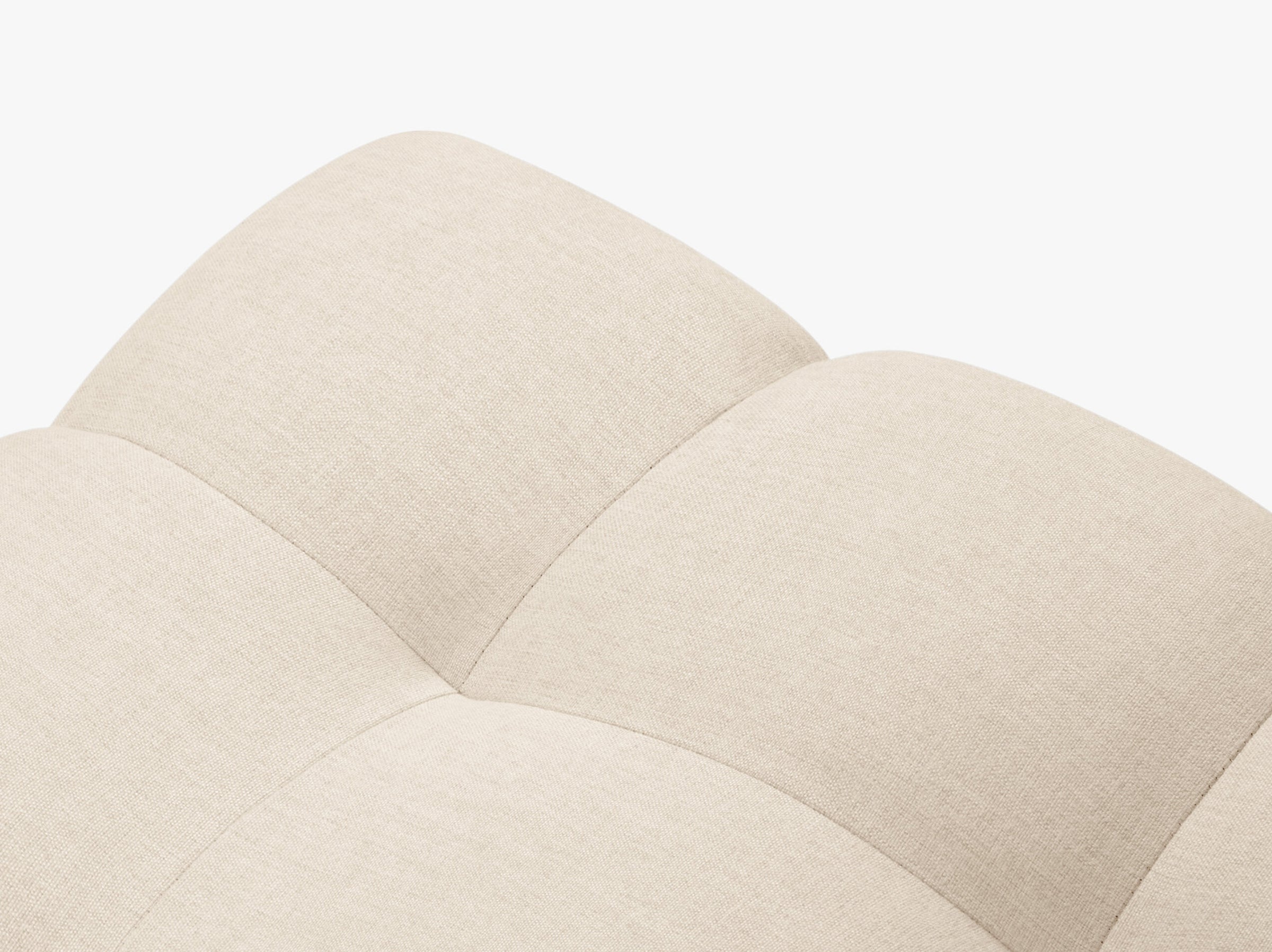 Justin sofas structured fabric light beige