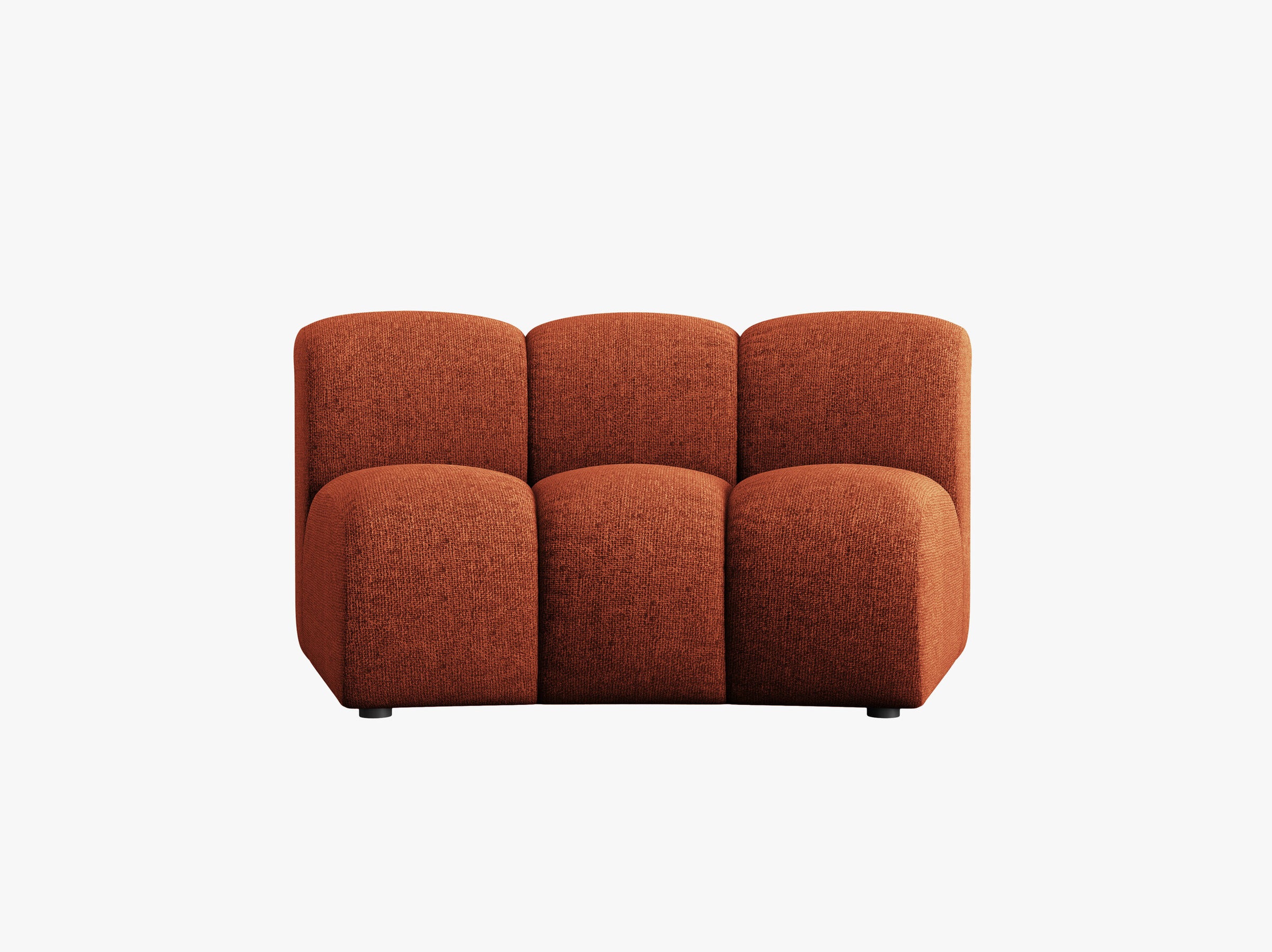 Lupine sofas chenille terrakotta