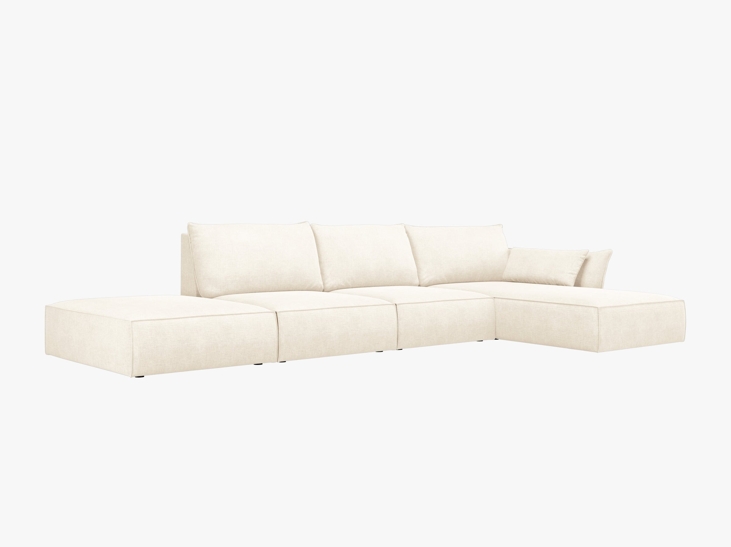 Kaelle sofas chenille light beige