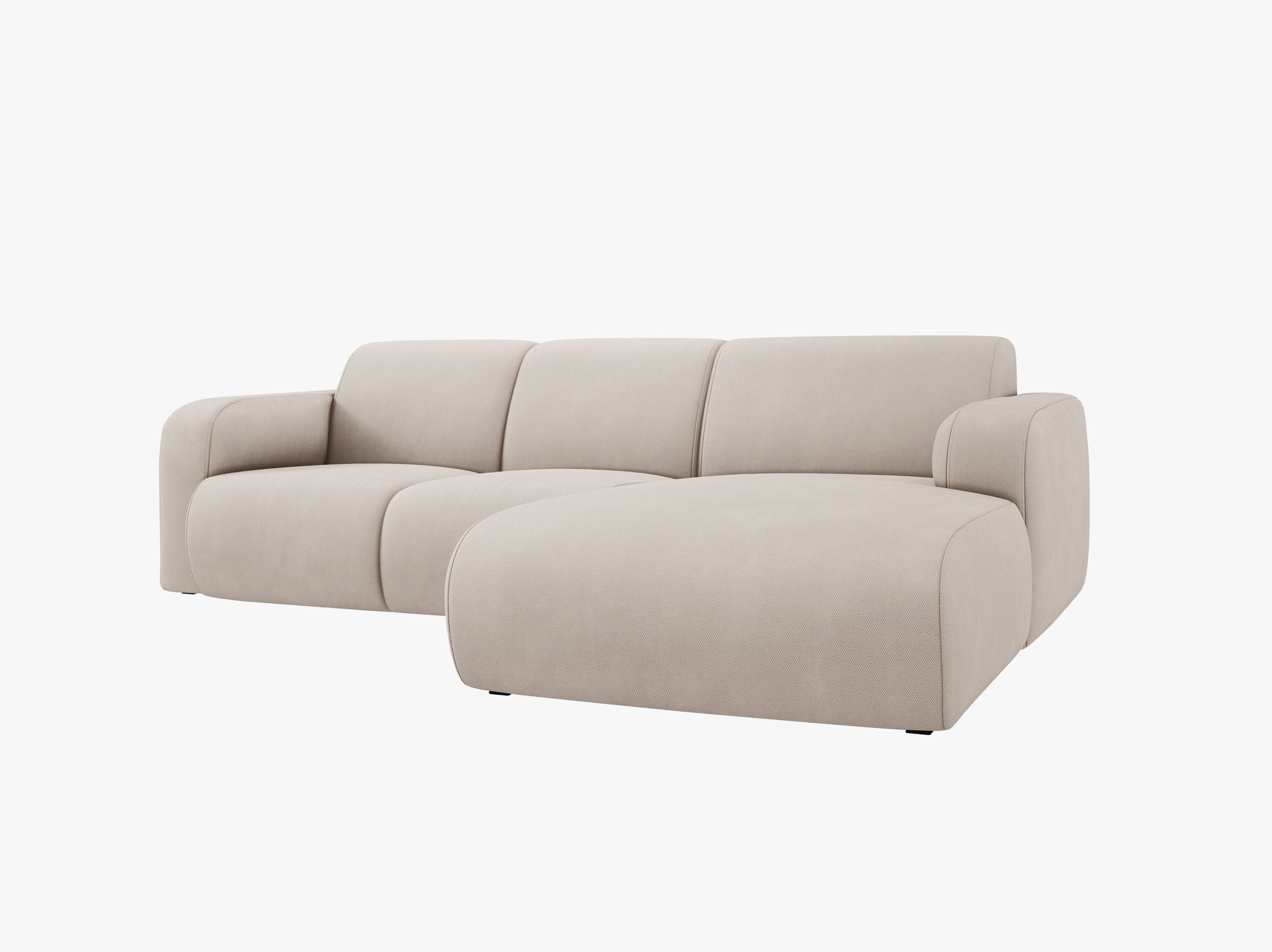 Molino sofas structured fabric beige