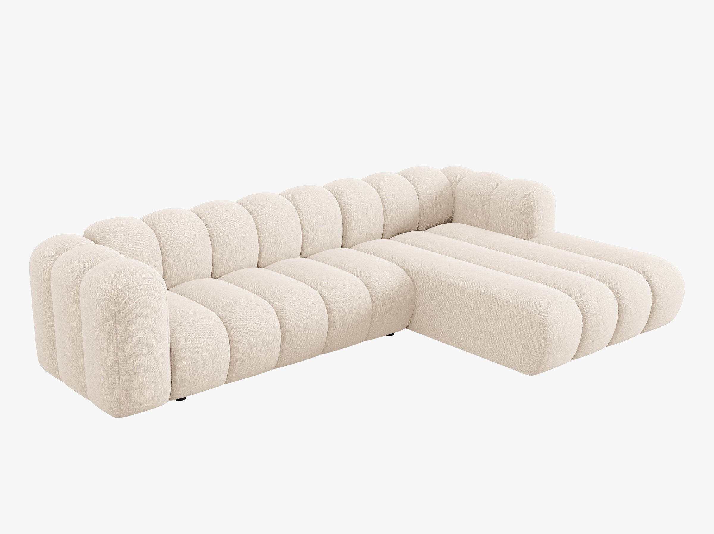 Lupine sofas chenille leichtes beige