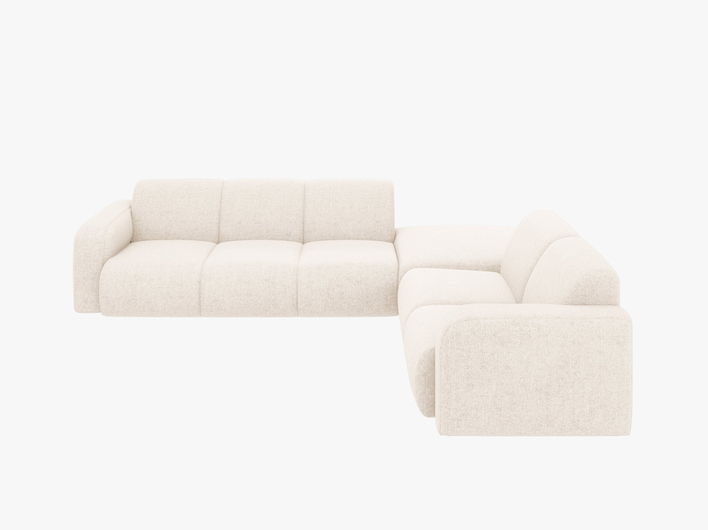 Molino sofas chenille light beige