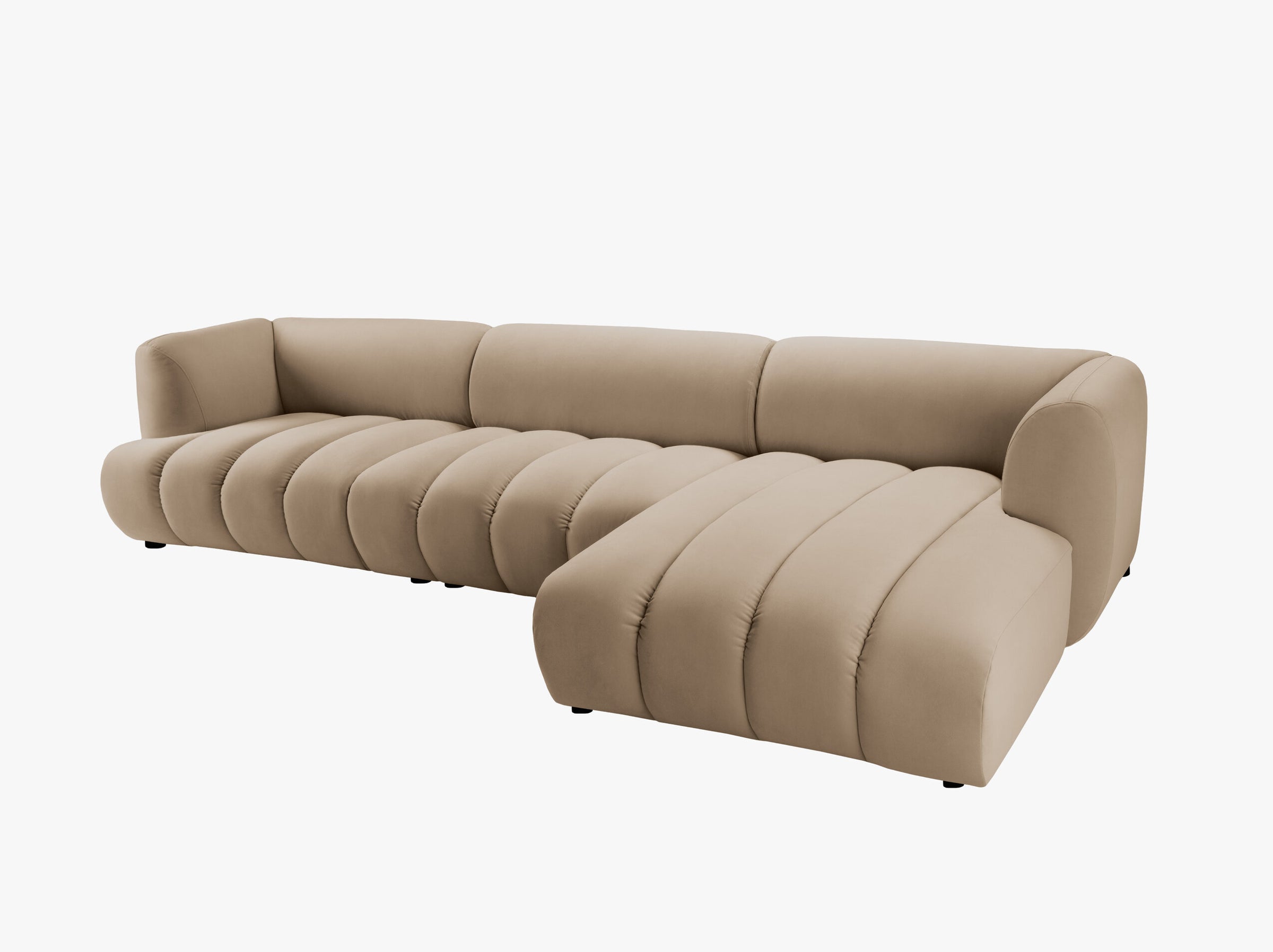 Harry sofas velvet sand