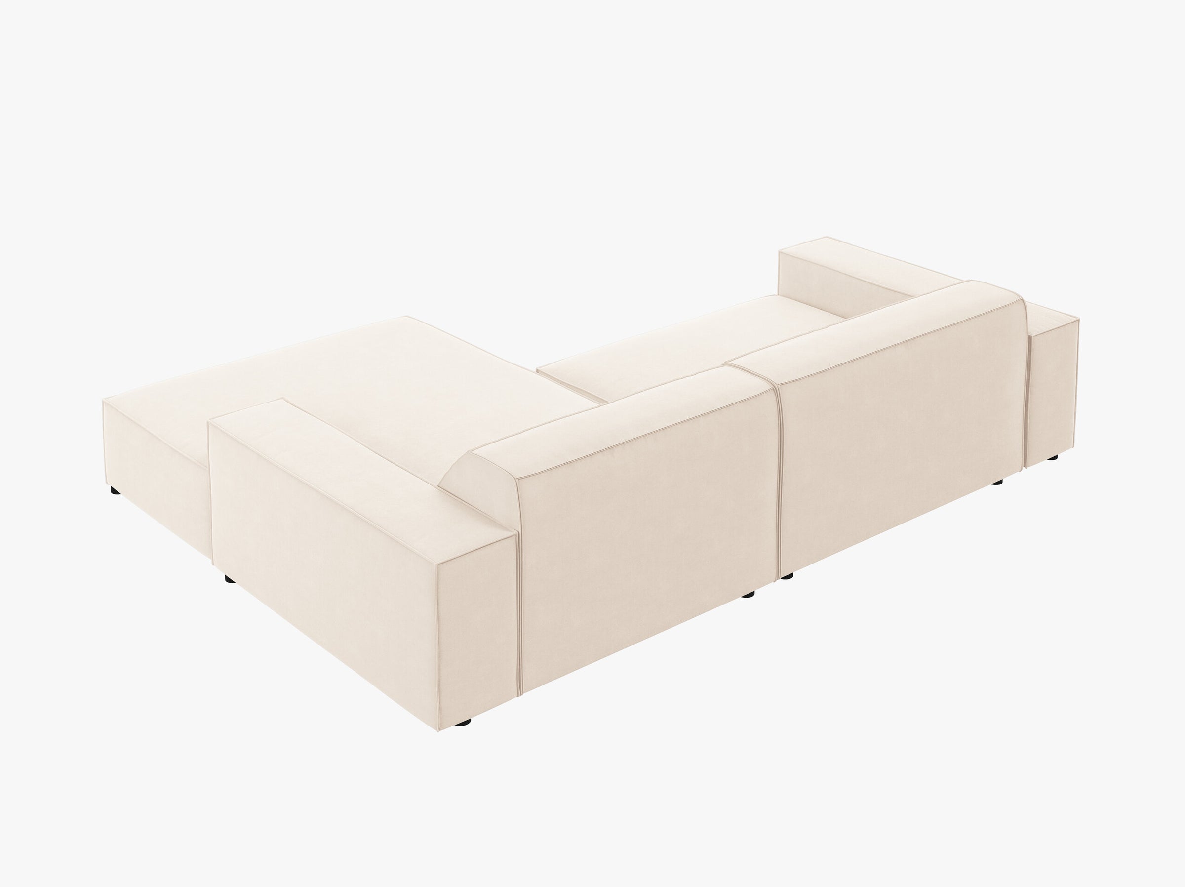 Jodie sofas samt leichtes beige