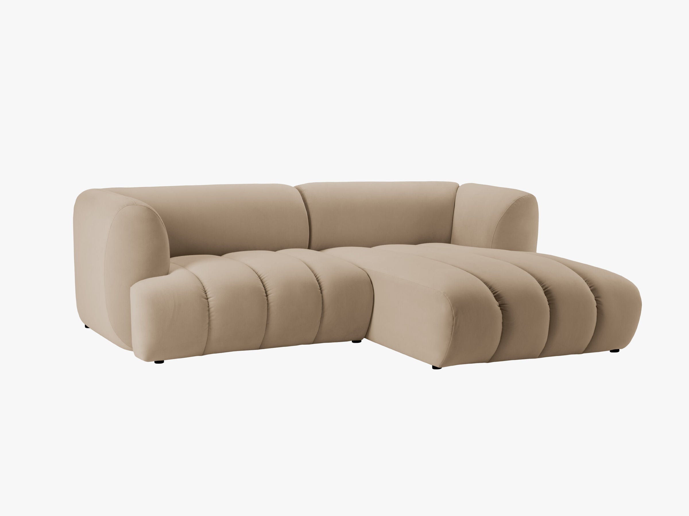 Harry sofas velvet sand