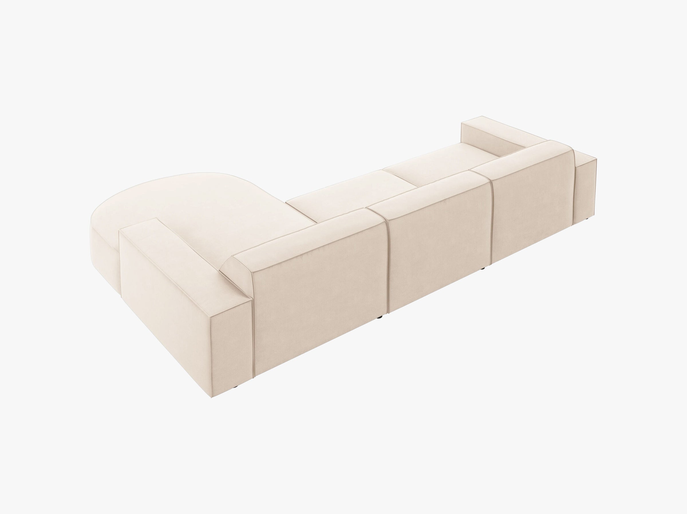 Jodie sofas samt leichtes beige