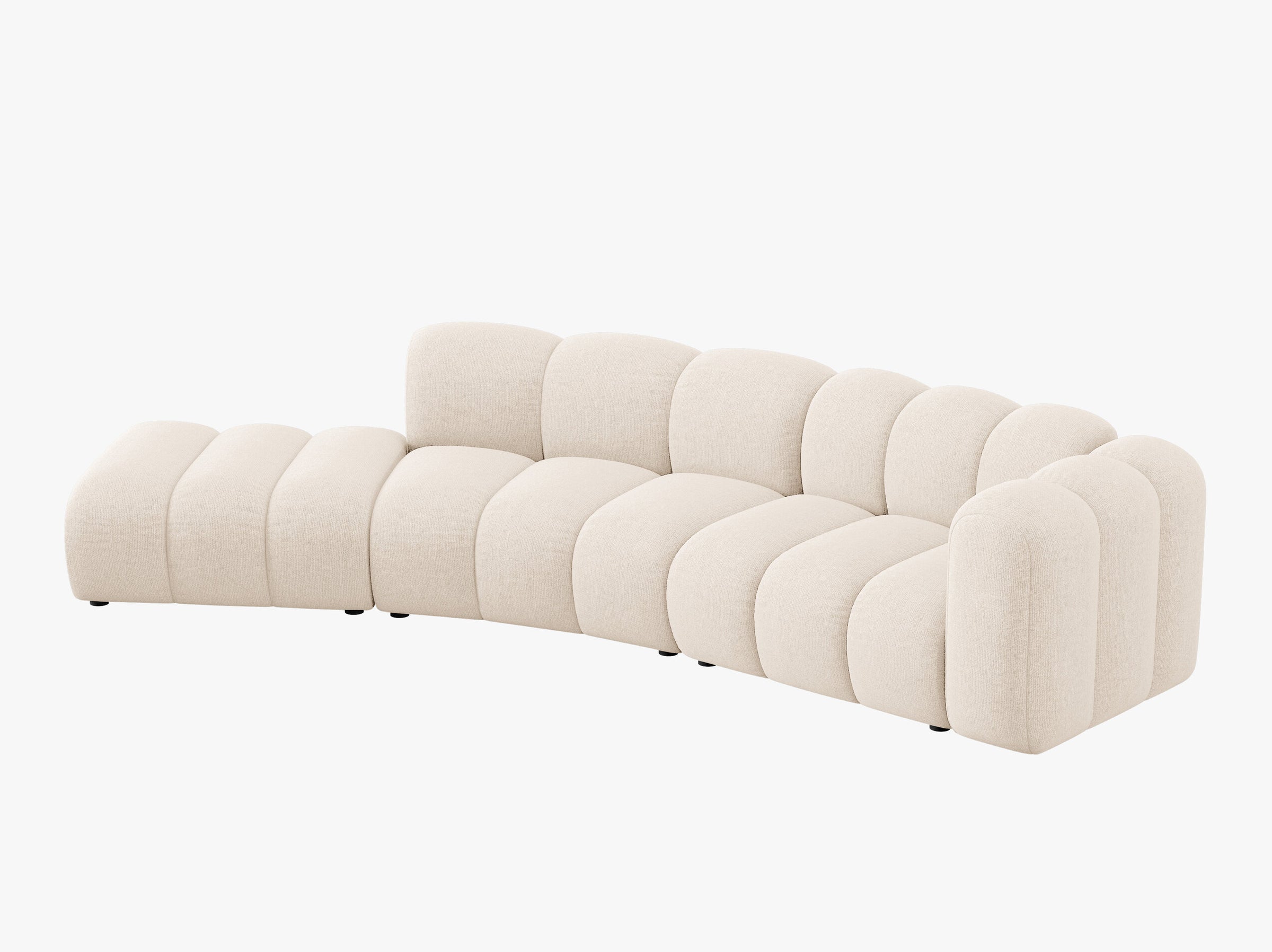 Lupine sofás chenille beige chiaro