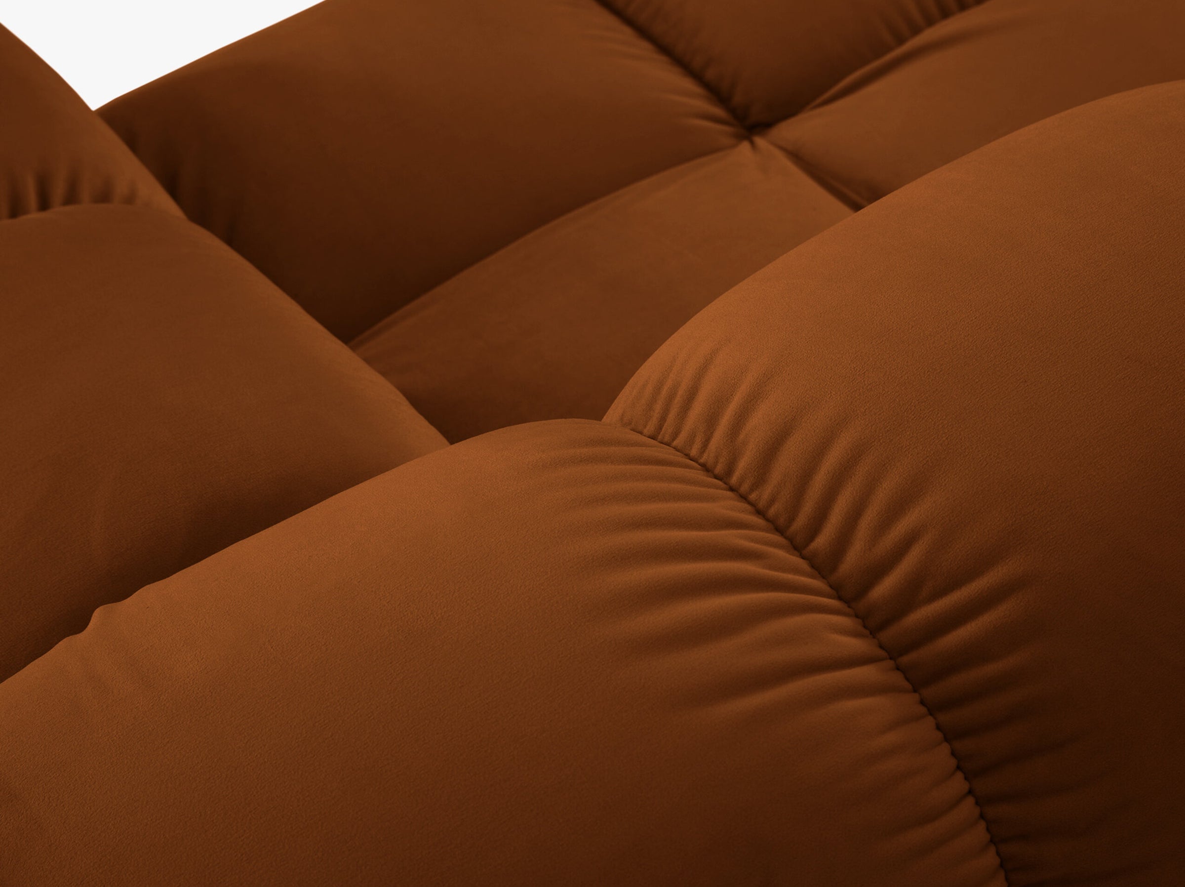 Bellis sofas velvet terracotta