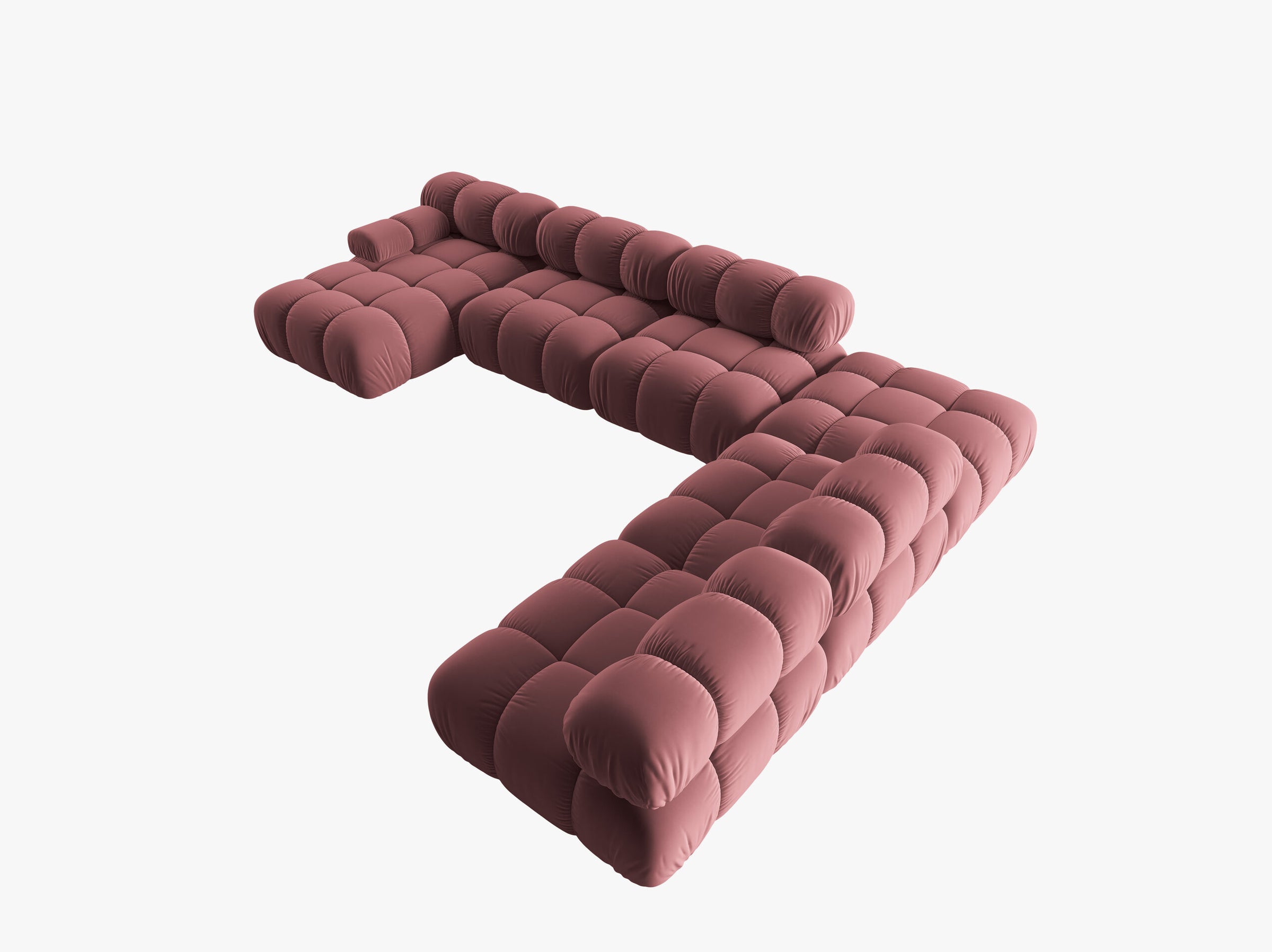 Bellis sofas samt rosa