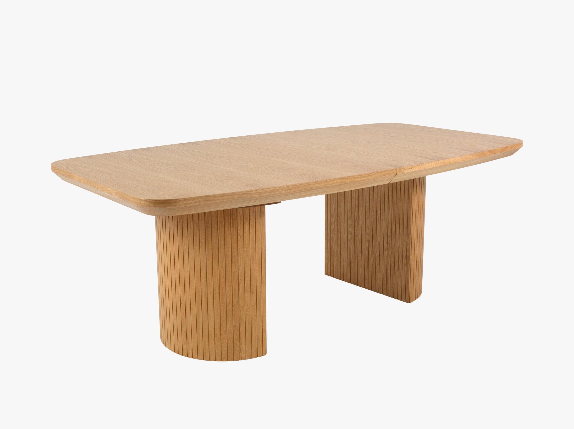 Mana tables et chaises bois placage chêne naturel et chêne