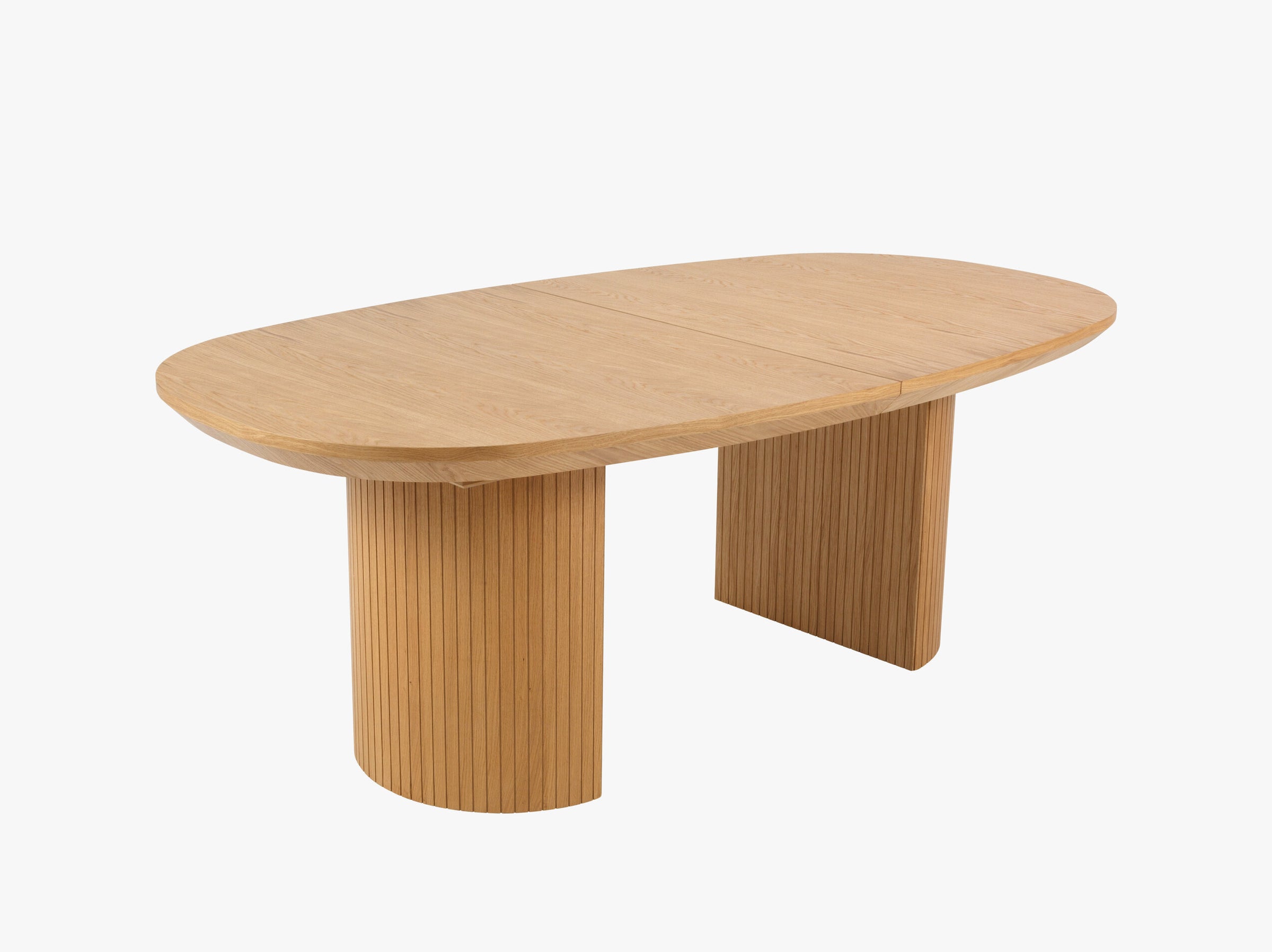 Nido tables et chaises bois placage chêne naturel et chêne