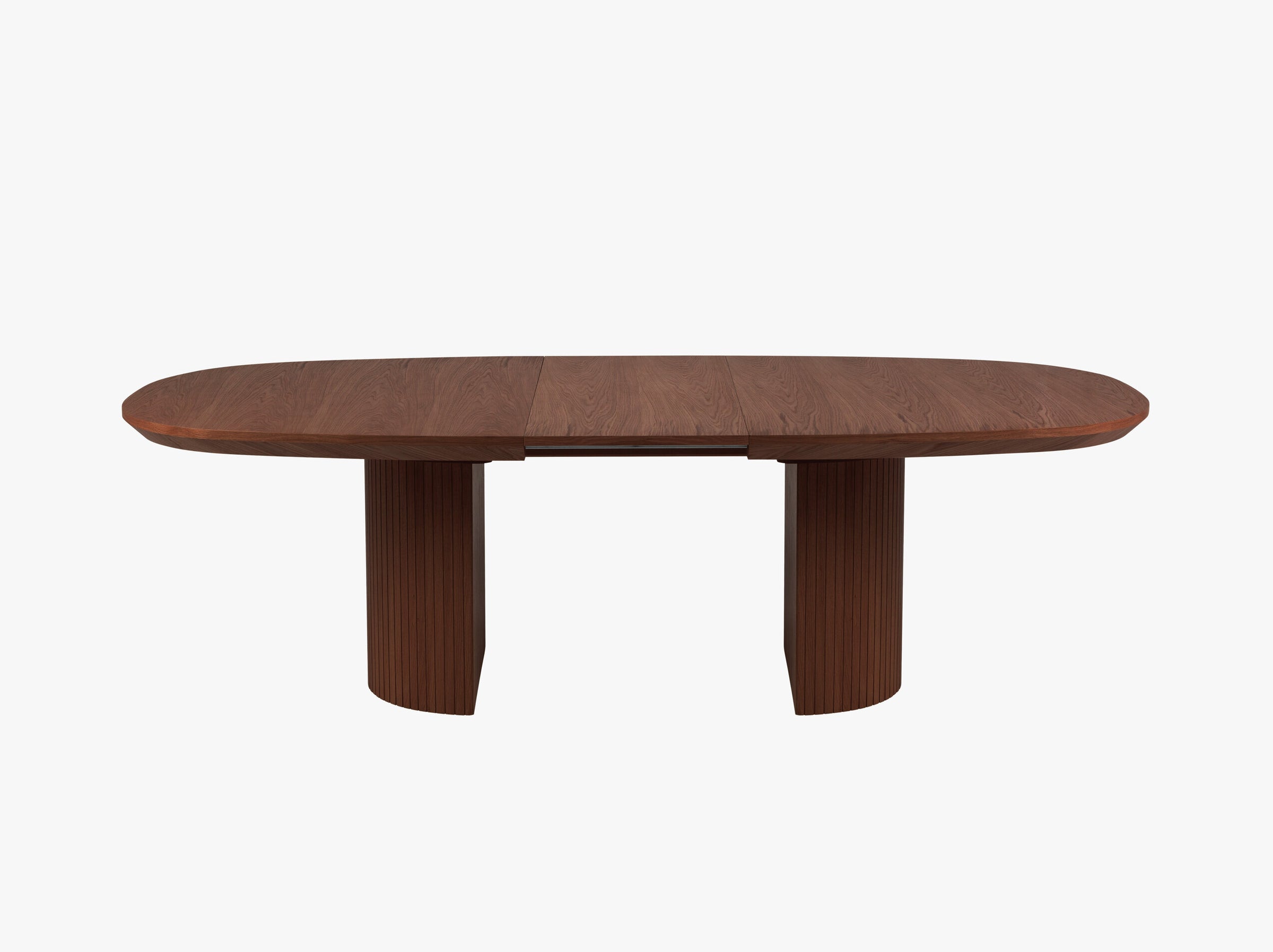 Nido tavoli e sedie legno impiallacciatura in rovere scuro e rovere marrone scuro