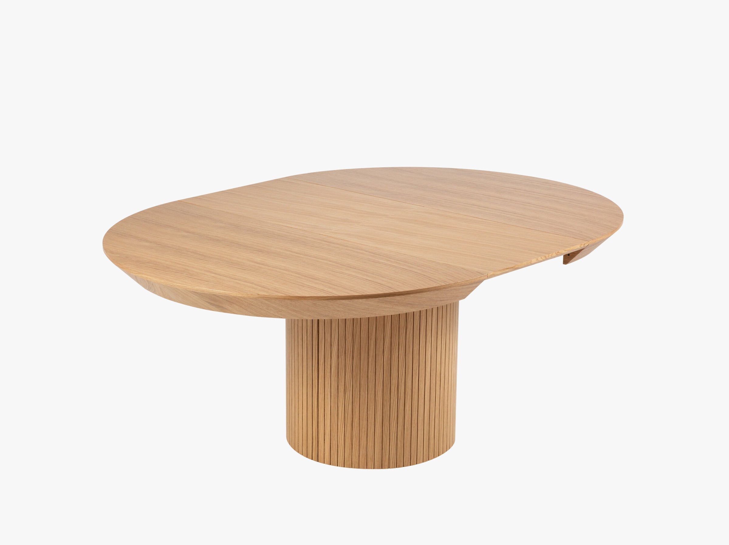 Nicole tables et chaises bois placage chêne naturel et chêne