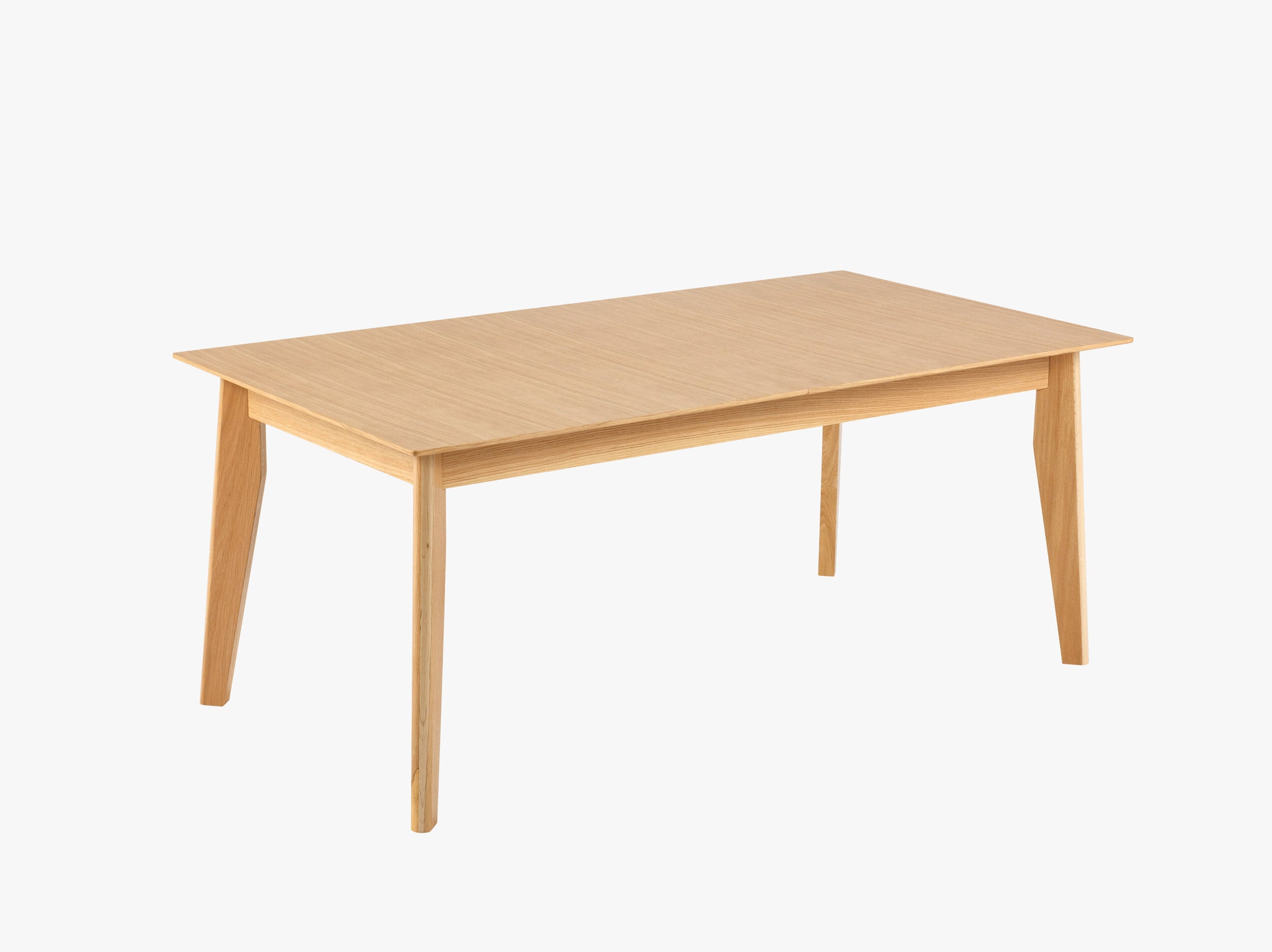 Vera tables et chaises bois placage chêne naturel et chêne