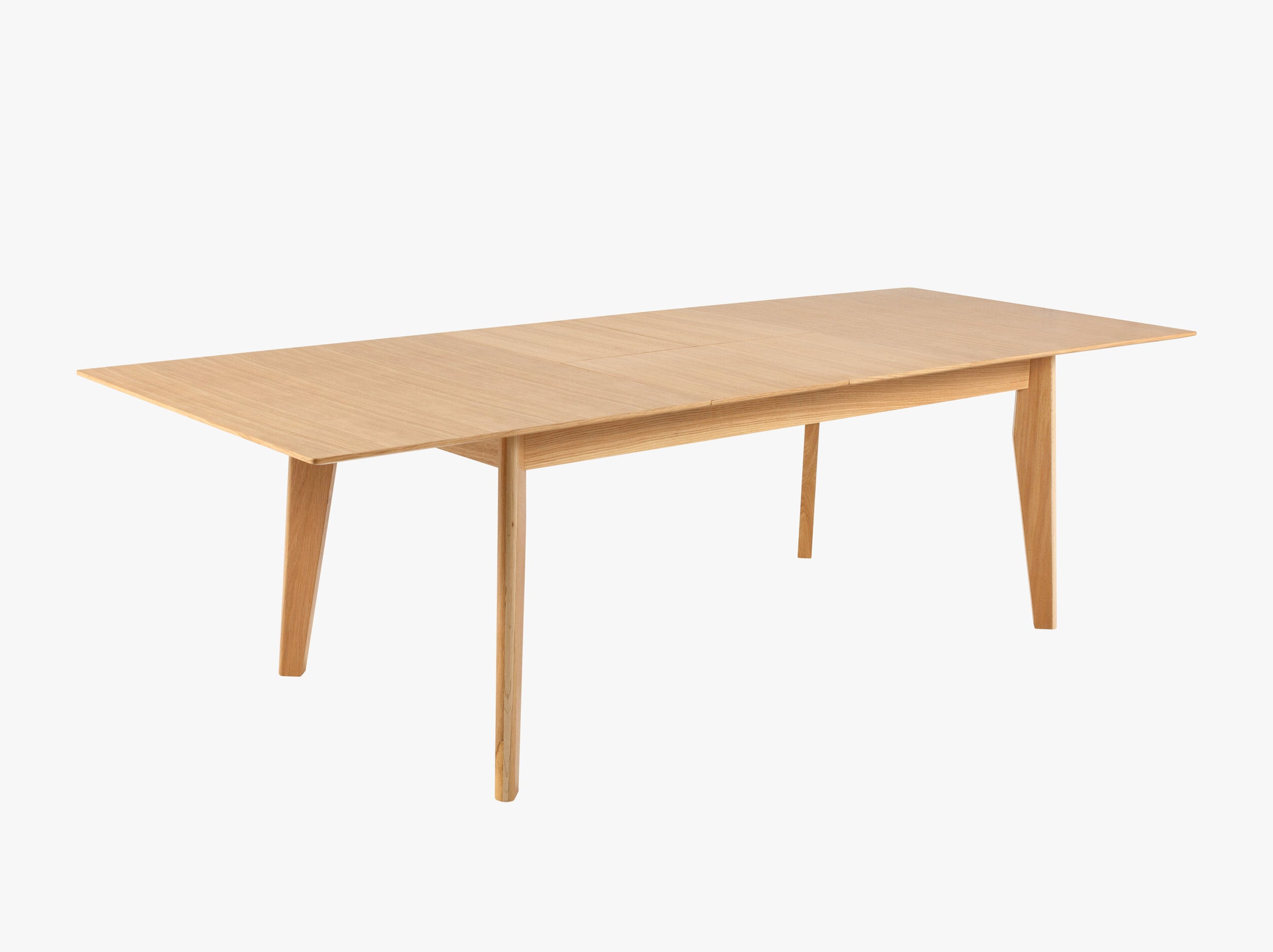 Vera tables et chaises bois placage chêne naturel et chêne