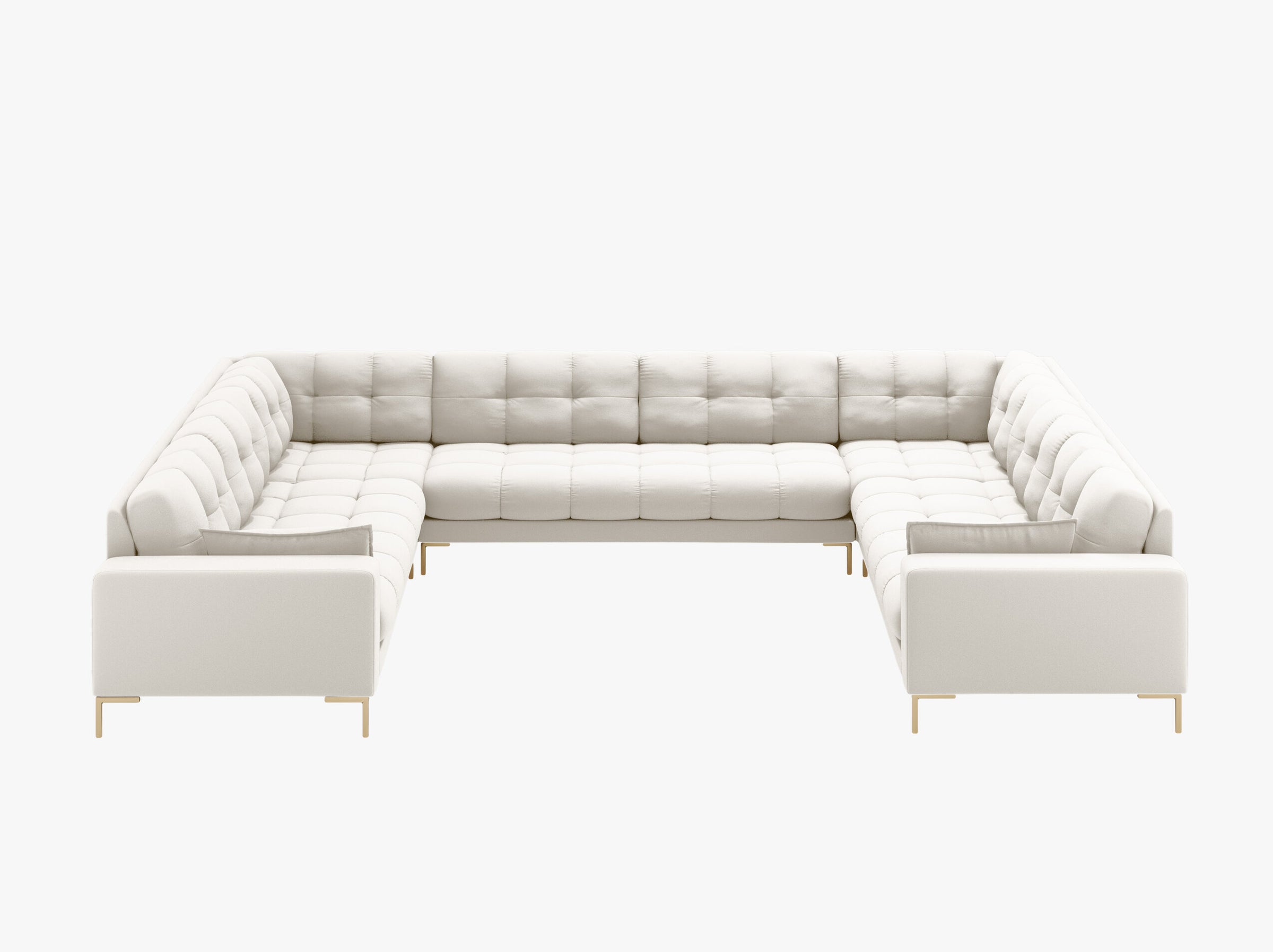 Mamaia sofás tessuto strutturato beige chiaro