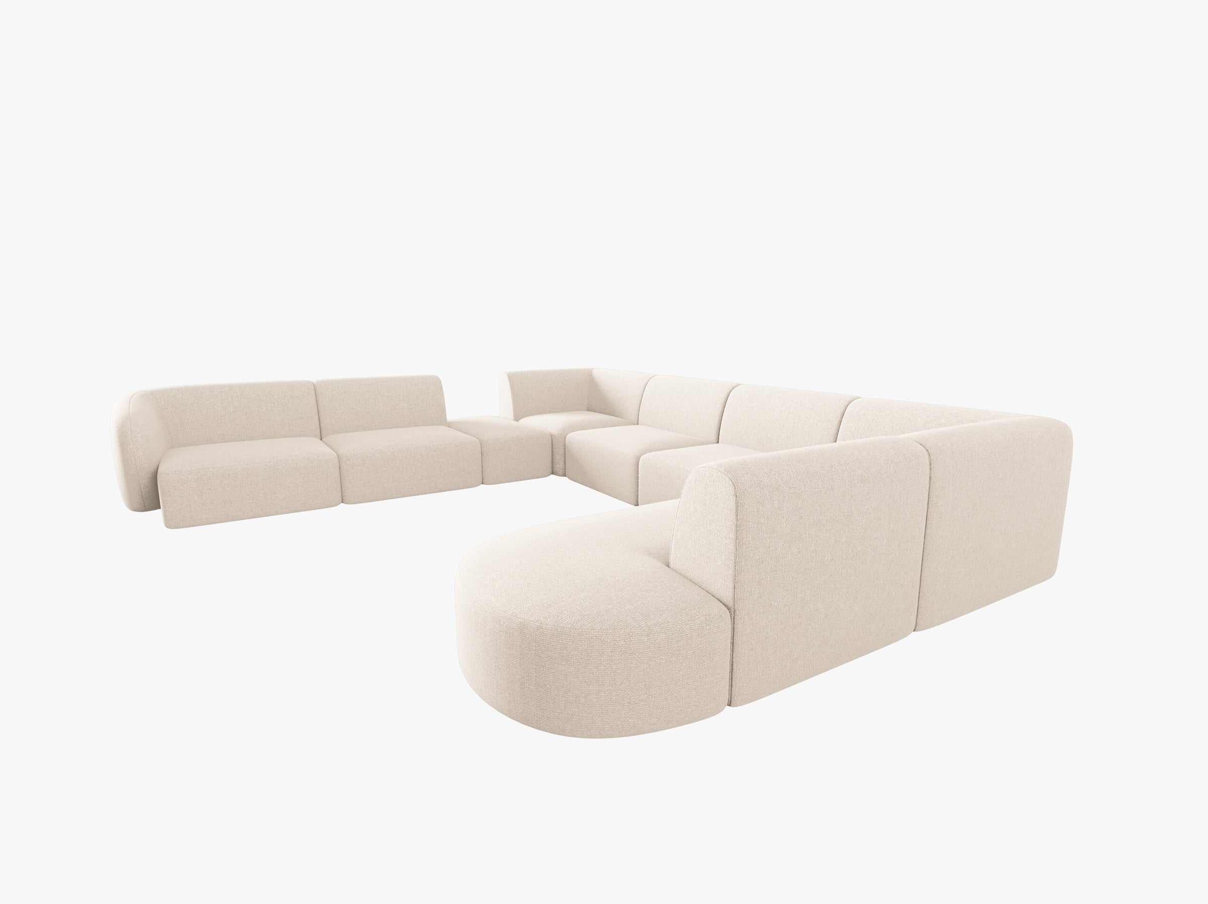 Shane sofas chenille hellbeige melange