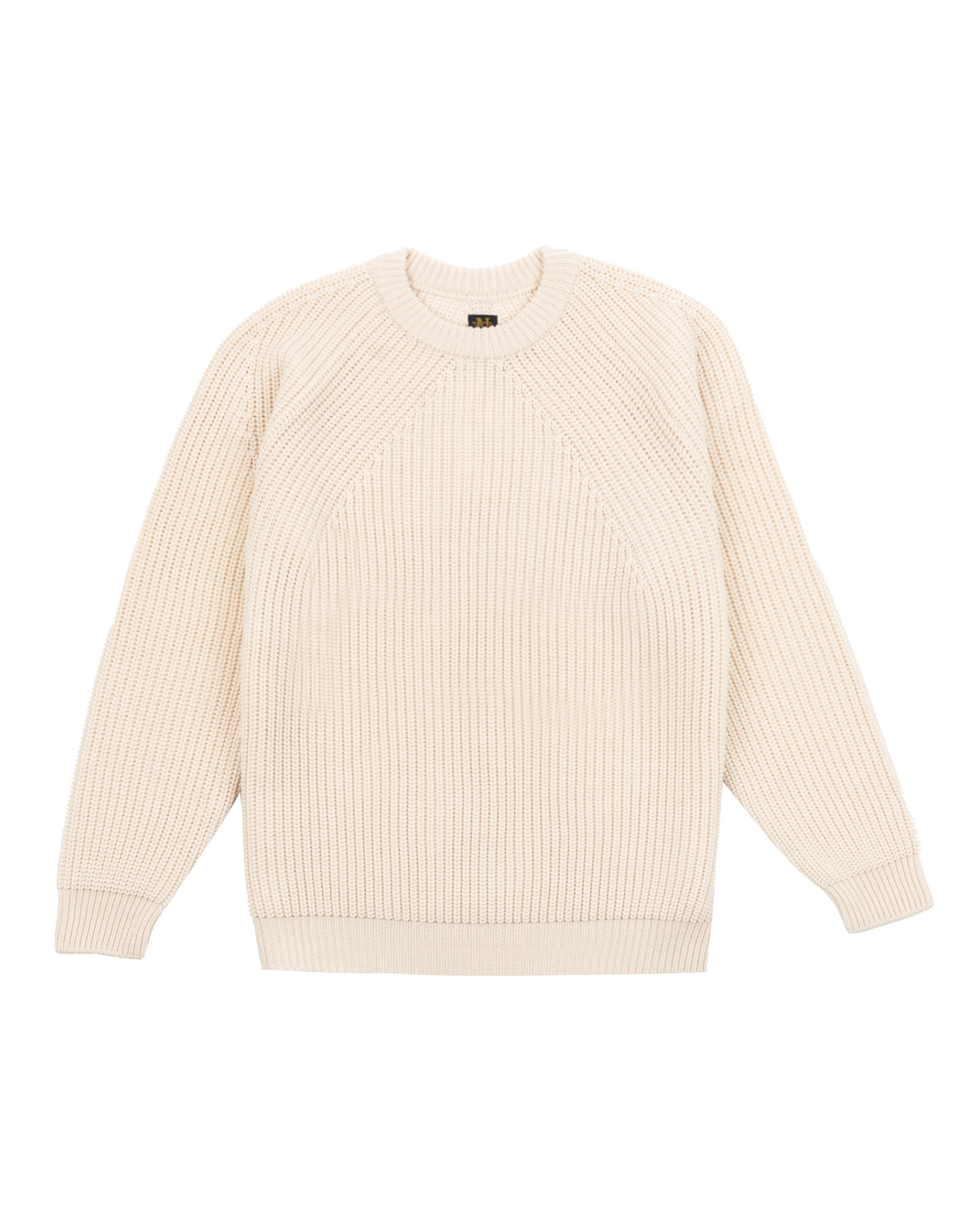 Batoner - Knit - Signature - Crew Neck - Ivory