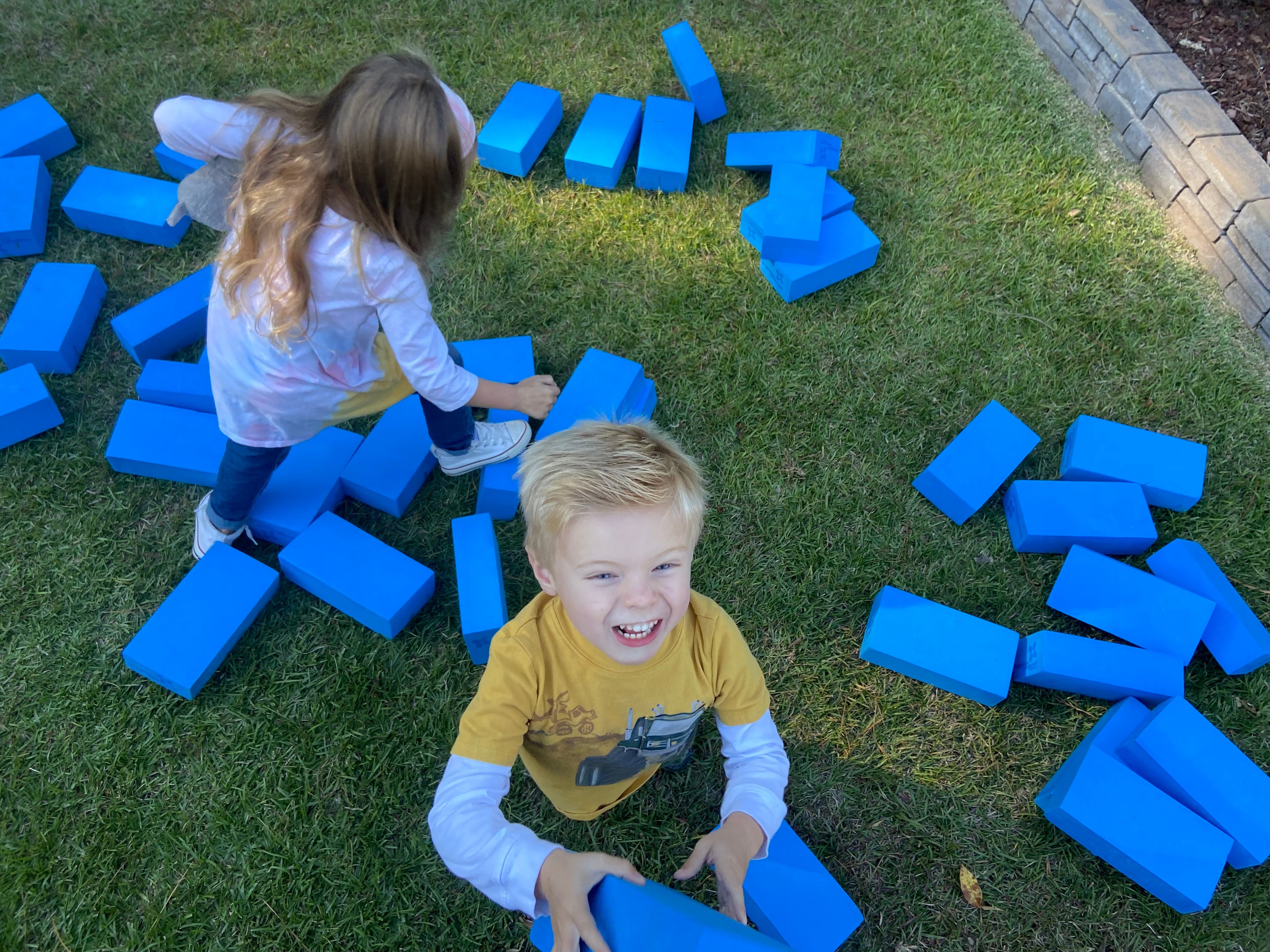 Blue Brick Blocks – Imagination Playground