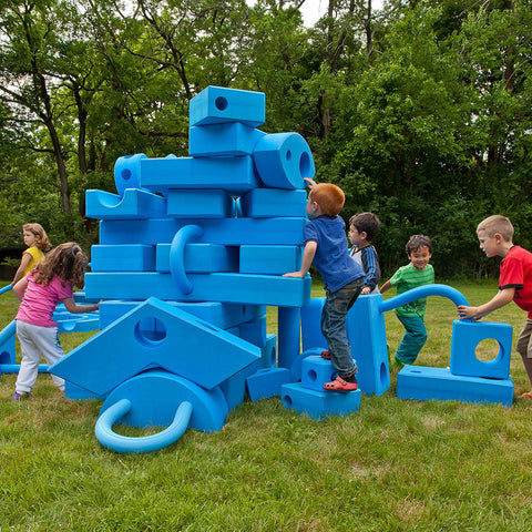 Big Blue Blocks Inspire Creativity and Problem-Solving! — Lincoln School  Foundation