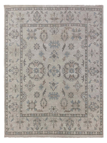 Artisan Emma Ivory Traditional Knotted Rug