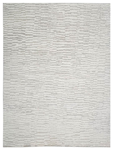 Artisan Harmony Natural White Transitional Knotted Rug
