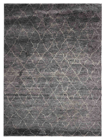 Artisan Marion Charcoal Transitional Knotted Rug