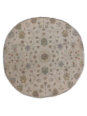 Artisan Patricia Beige Traditional Knotted Rug