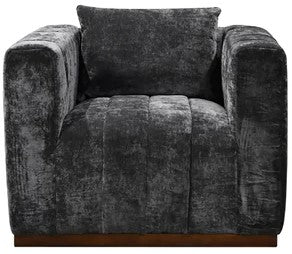 Eclectic Home Storme Prism Black Sofa Chai