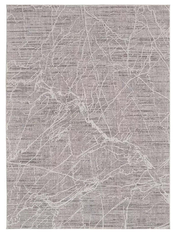 Feizy Lennon 39FZF Beige Ivory Marble Machinemade Rug