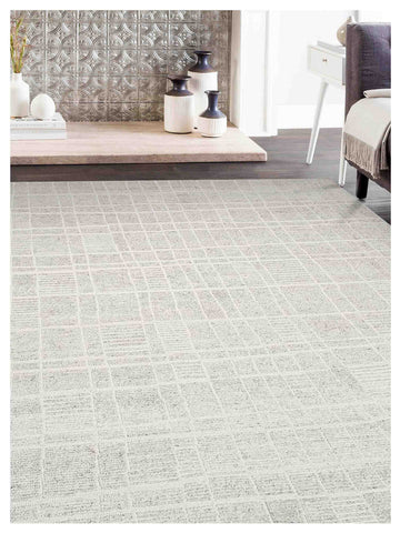 Artisan Harmony Natural White Transitional Knotted Rug