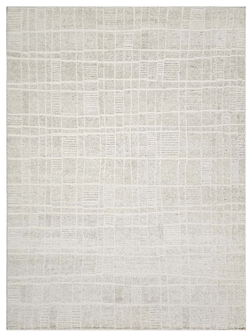 Artisan Harmony Natural White Transitional Knotted Rug