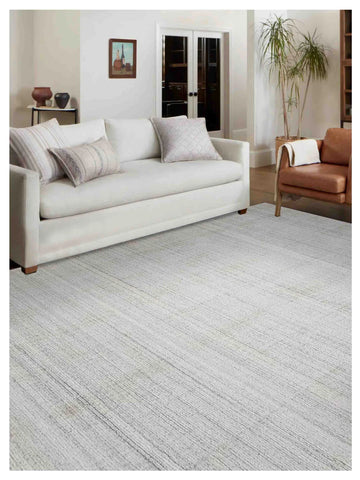 Artisan Texere White Transitional Woven Rug