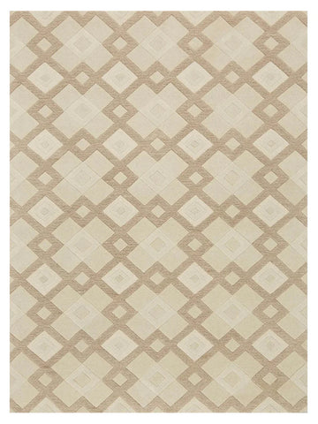 KAS Eternity 1055 Ivory Contemporary Tufted Rug