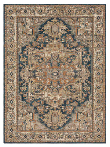 Karastan Estate 92302 Blue Traditional Machinemade Rug