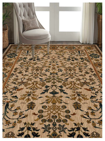 Karastan Spice Market 92414 Vanilla Traditional Machinemade Rug