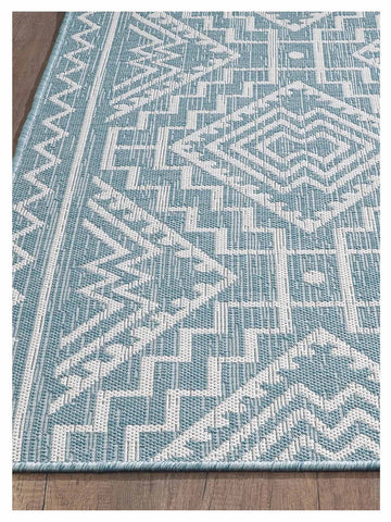 KAS Provo 5779 Aqua Indoor/Outdoor Machinemade Rug