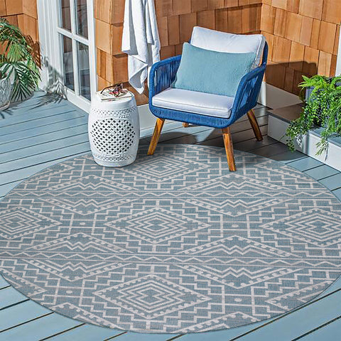 KAS Provo 5779 Aqua Indoor/Outdoor Machinemade Rug