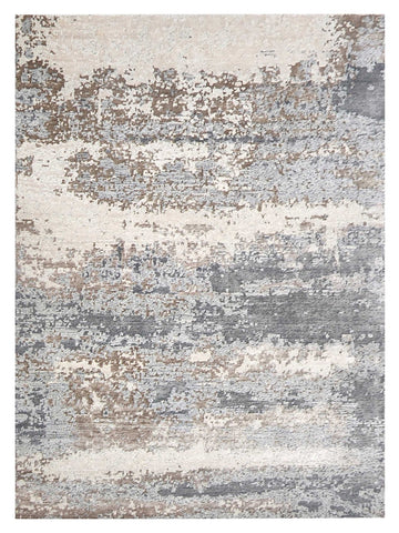 Artisan Mary Beige Contemporary Knotted Rug