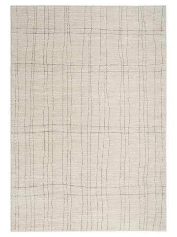 Nourison Andes AND03 Ivory Grey Contemporary Woven Rug
