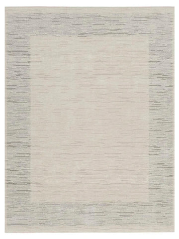 Nourison Andes AND05 Ivory Grey Contemporary Woven Rug